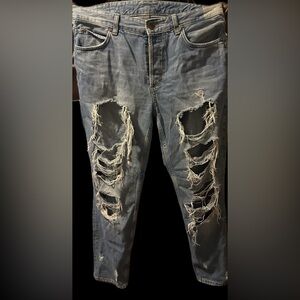 H&M low waist boyfriend jeans